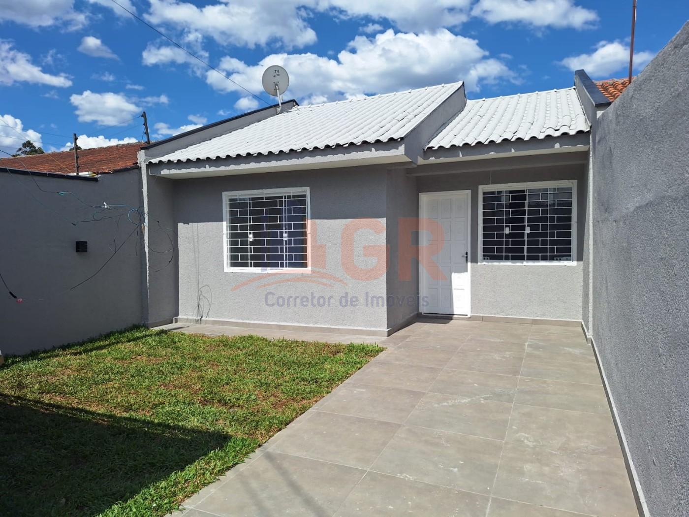 Casa para Venda, em Fazenda Rio Grande, bairro Eucaliptos, 2 dormit�rios, 1 banheiro, 2 vagas